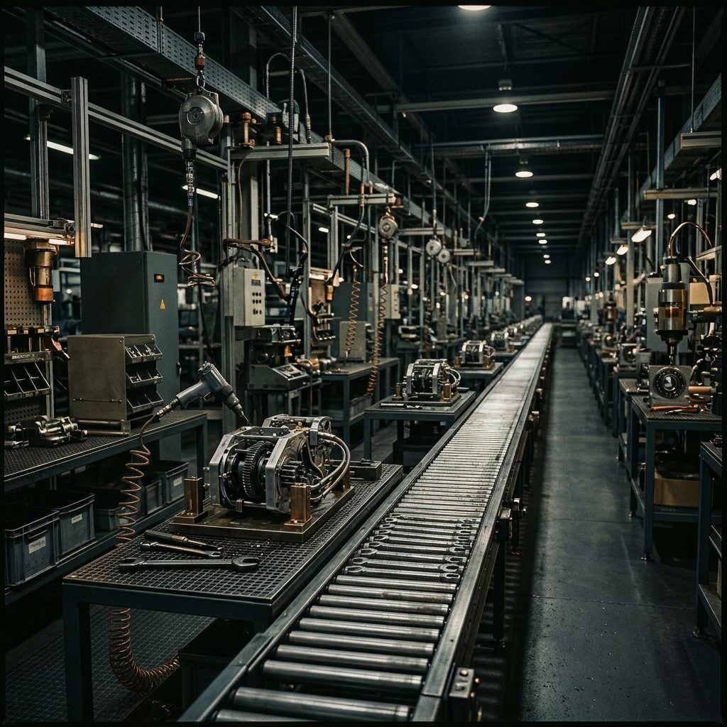 Assembly produced via Global Supply Network's overseas manufacturing partners.